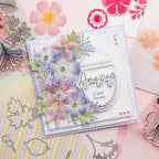 Chloe's Creative Cards Trellis Background 2D Embossing Folder c-8emb-trell