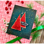 Simon Says Stamp Triangle Whirl Trees Bundle set1108tw And Everything Nice Christmas Card
