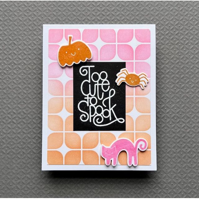 Simon Says Clear Stamps Trick Or Treat sss302715c Stamptember Halloween Card
