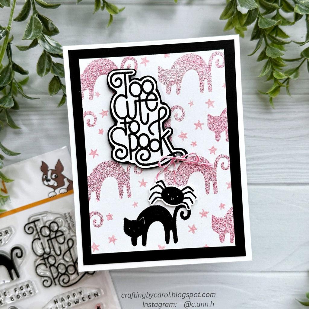 Simon Says Clear Stamps Trick Or Treat sss302715c Stamptember Halloween Card | color-code:ALT04