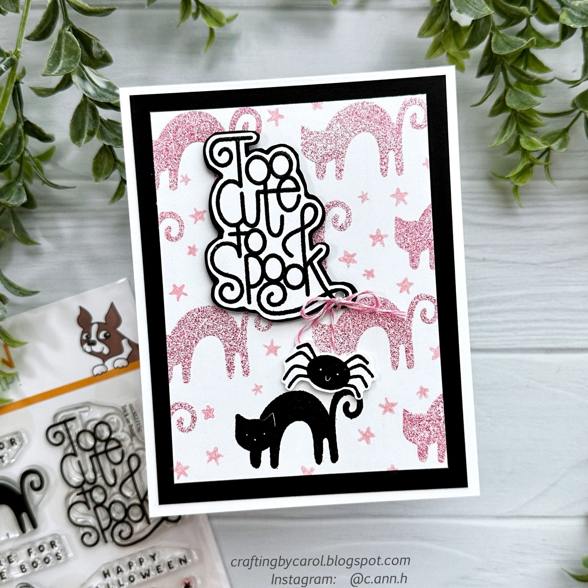 Simon Says Clear Stamps Trick Or Treat sss302715c Stamptember Halloween Card | color-code:ALT04