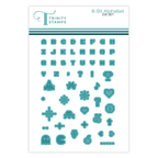 Trinity Stamps 8-Bit Alphabet Die Set 260404-tcd