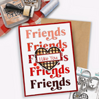 Trinity Stamps A Waffle Lot Die Set tmd-c366 friends