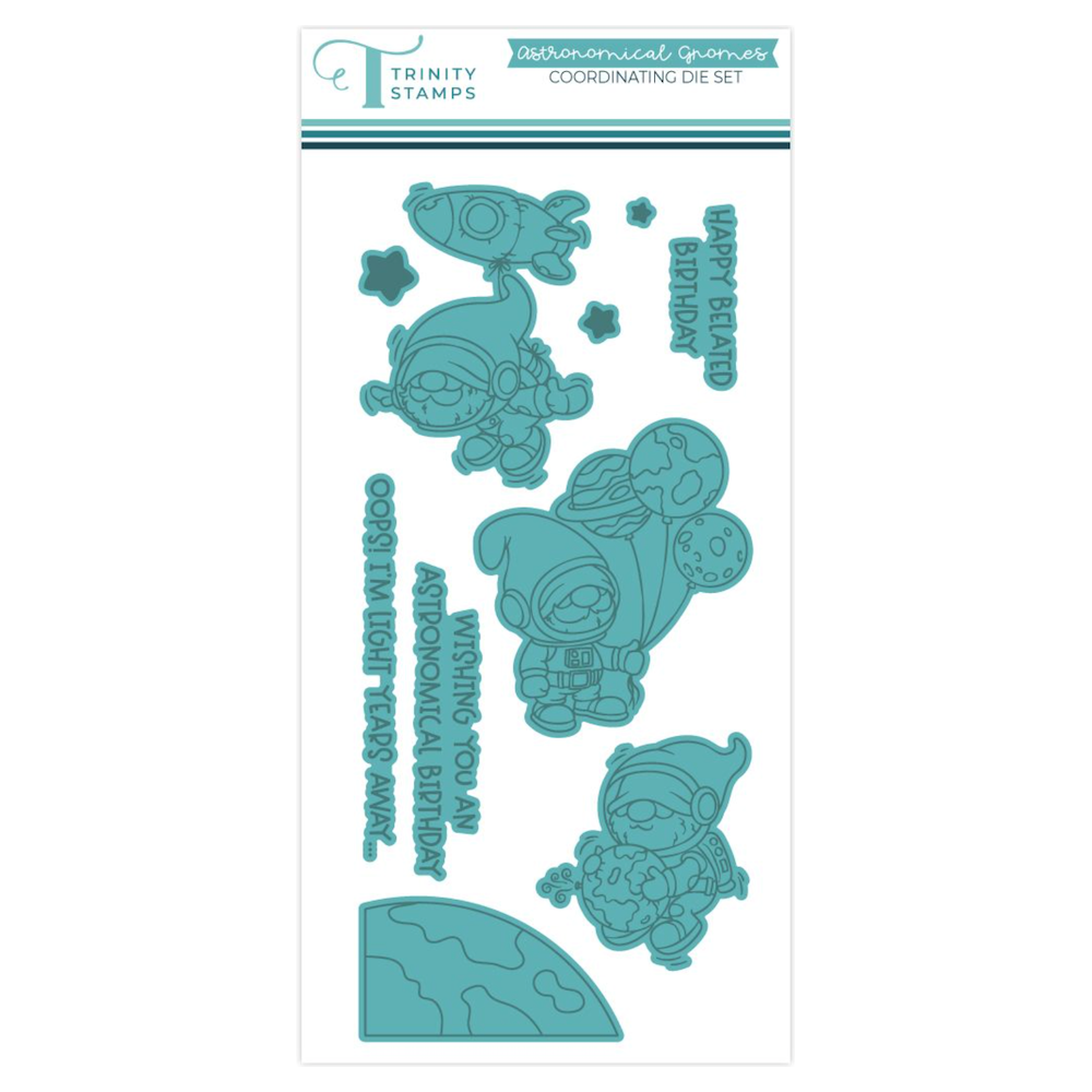 Trinity Stamps Astronomical Gnomes Die Set tmd-c373