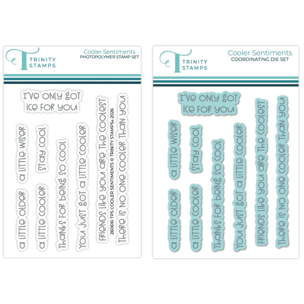 Trinity Stamps Cooler Stamps and Dies Bundle