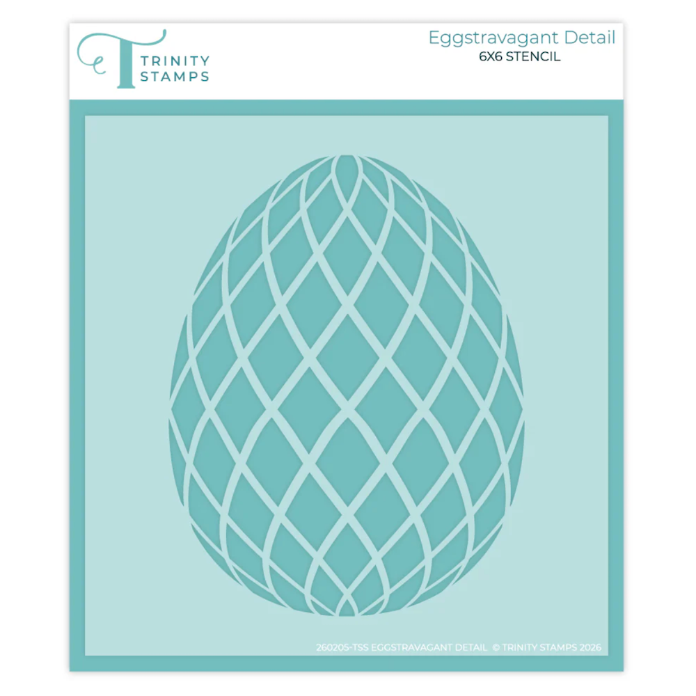 Trinity Stamps Eggstravagant Detail Stencil 260205-tss