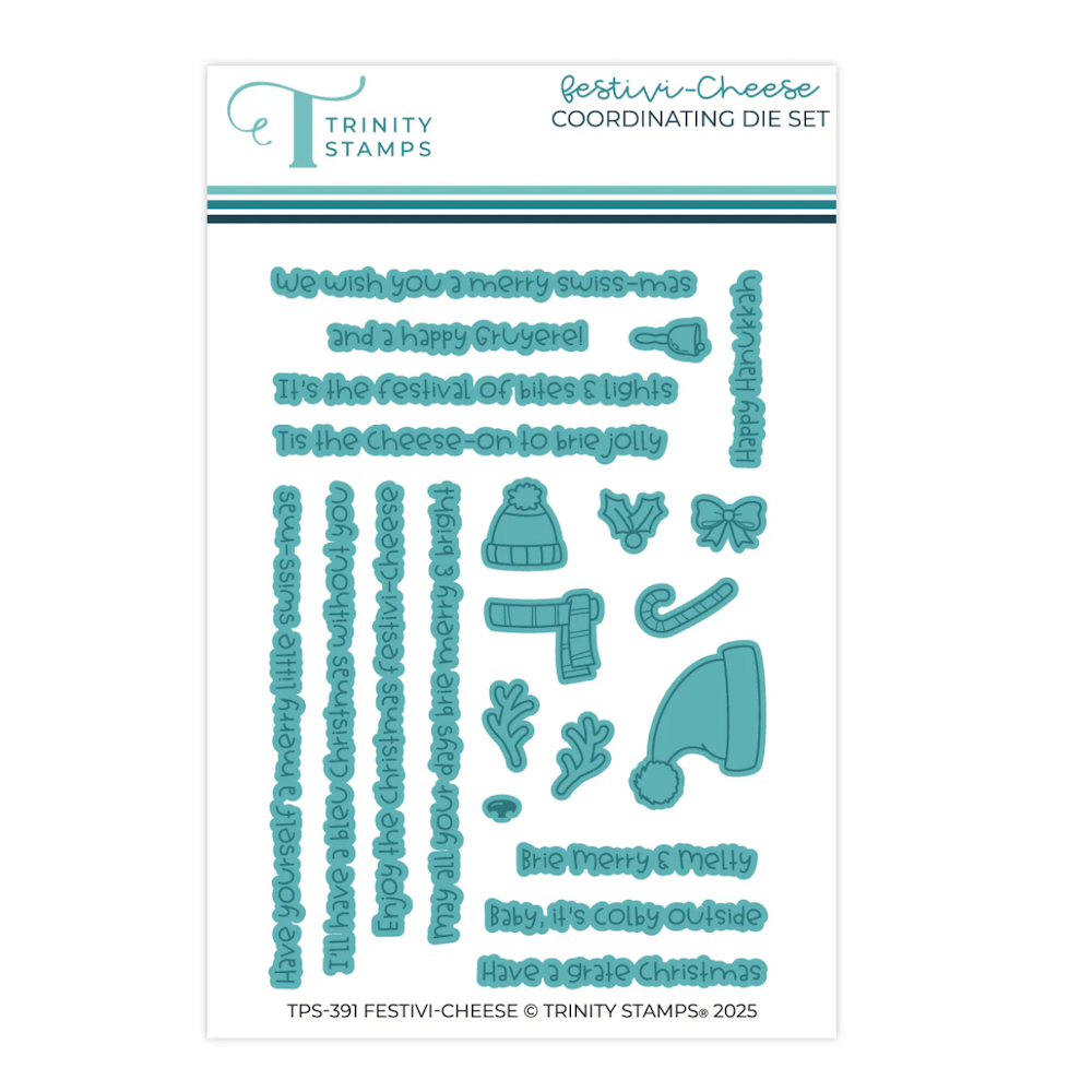 Trinity Stamps Festivi-cheese Die Set tmd-c391