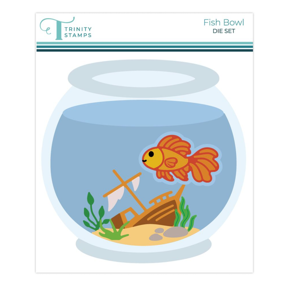Trinity Stamps Fish Bowl Die Set 260702-tmd