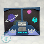 Trinity Stamps Flight Deck Die Set tmd-330 space