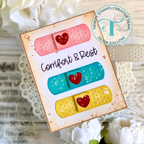 Trinity Stamps Healing Wishes Clear Stamp Set tps-383 rest