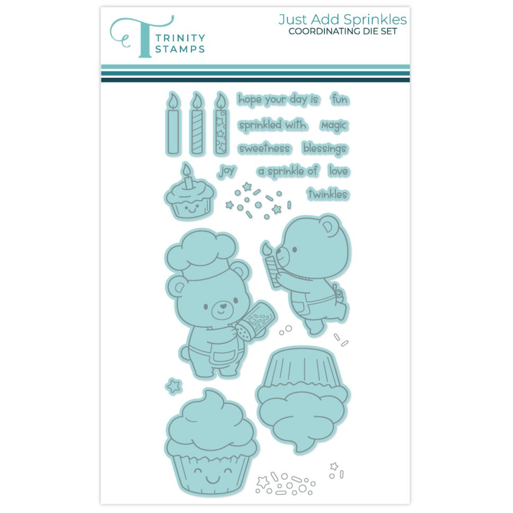 Trinity Stamps Just Add Sprinkles Die Set 260612-tcd