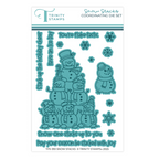 Trinity Stamps Snow Stacks Die Set tmd-c393