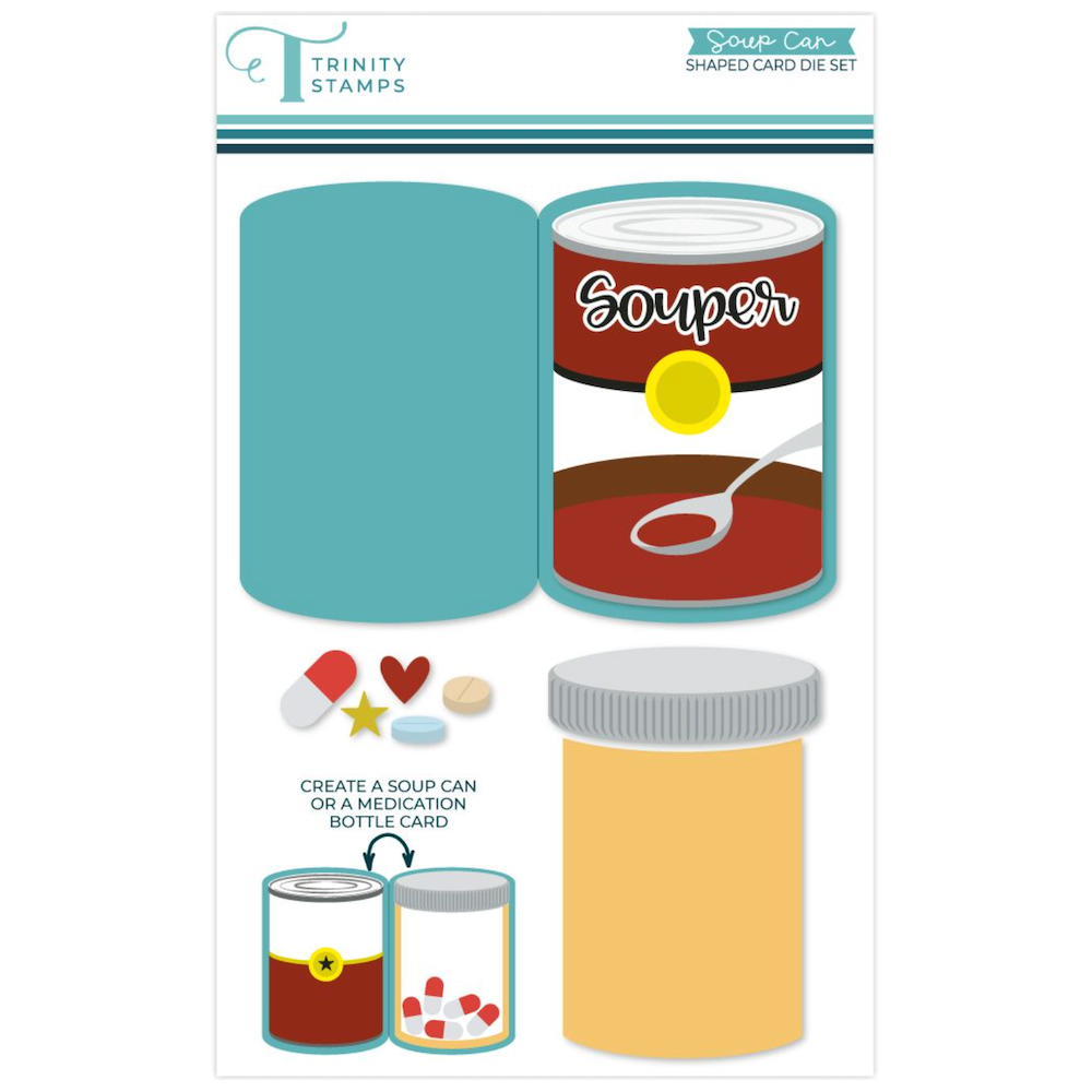 Trinity Stamps Soup Can Die Set tmd-341