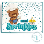 Trinity Stamps Sprinkles Letterpress Die 260619-tmd cupcake