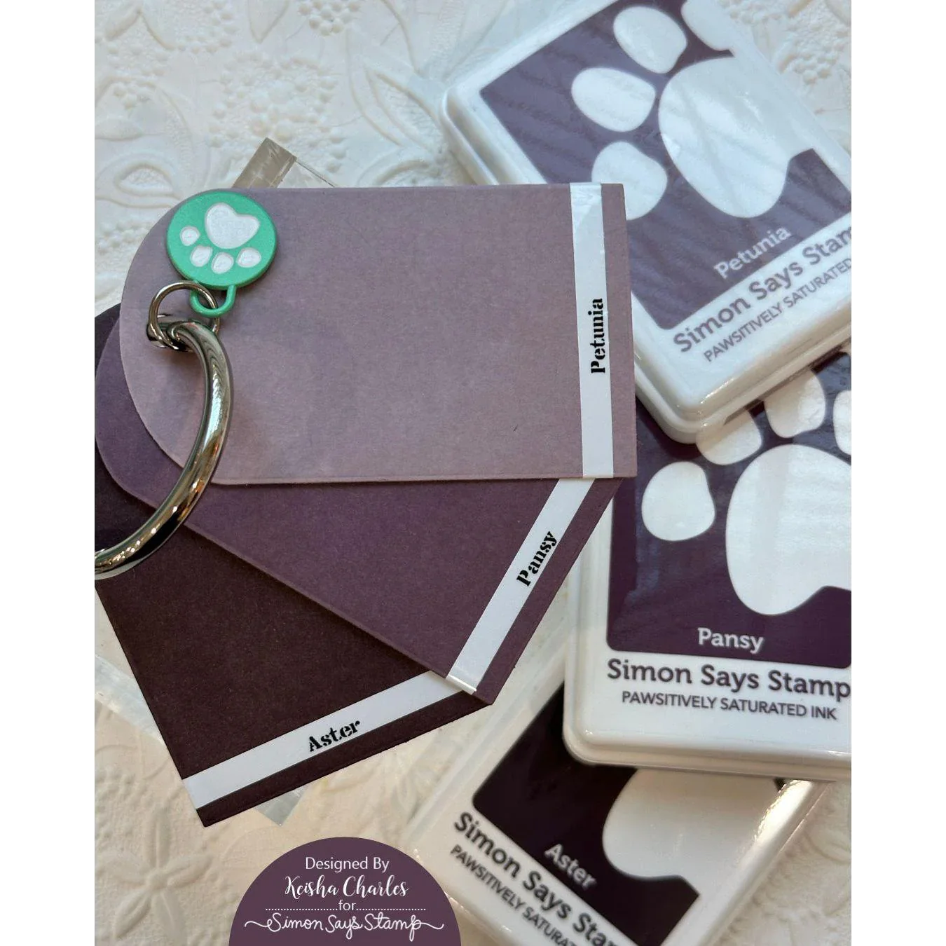 Simon Says Stamp Pawsitively Saturated Ink and Re-Inker Set Gradient 11 ink011full