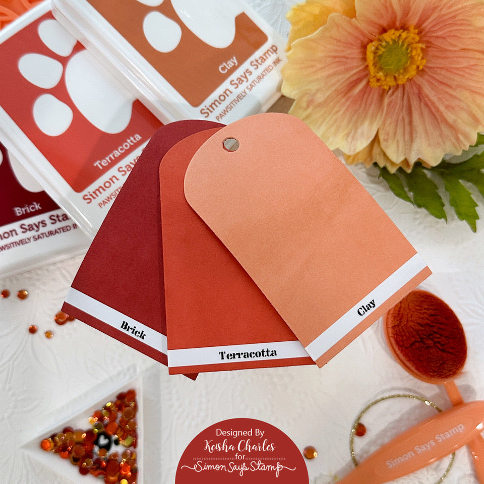 Simon Says Stamp Pawsitively Saturated Ink Trio 28 And Re-Inkers Be Bold