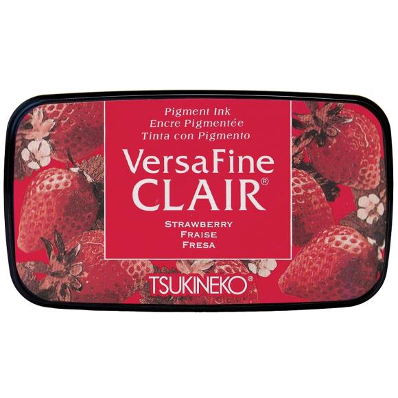 Tsukineko VersaFine Clair Strawberry Ink Pad vf-cla-202
