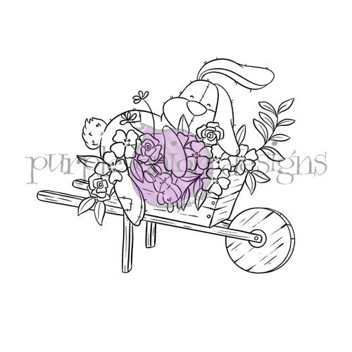 Purple Onion Designs Tutu Sweet Dreams Unmounted Cling Stamp pod5020