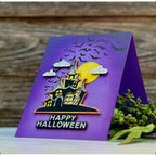 Simon Says Stamp Twisty Haunted House Wafer Dies s1066 STAMPtember Halloween Card