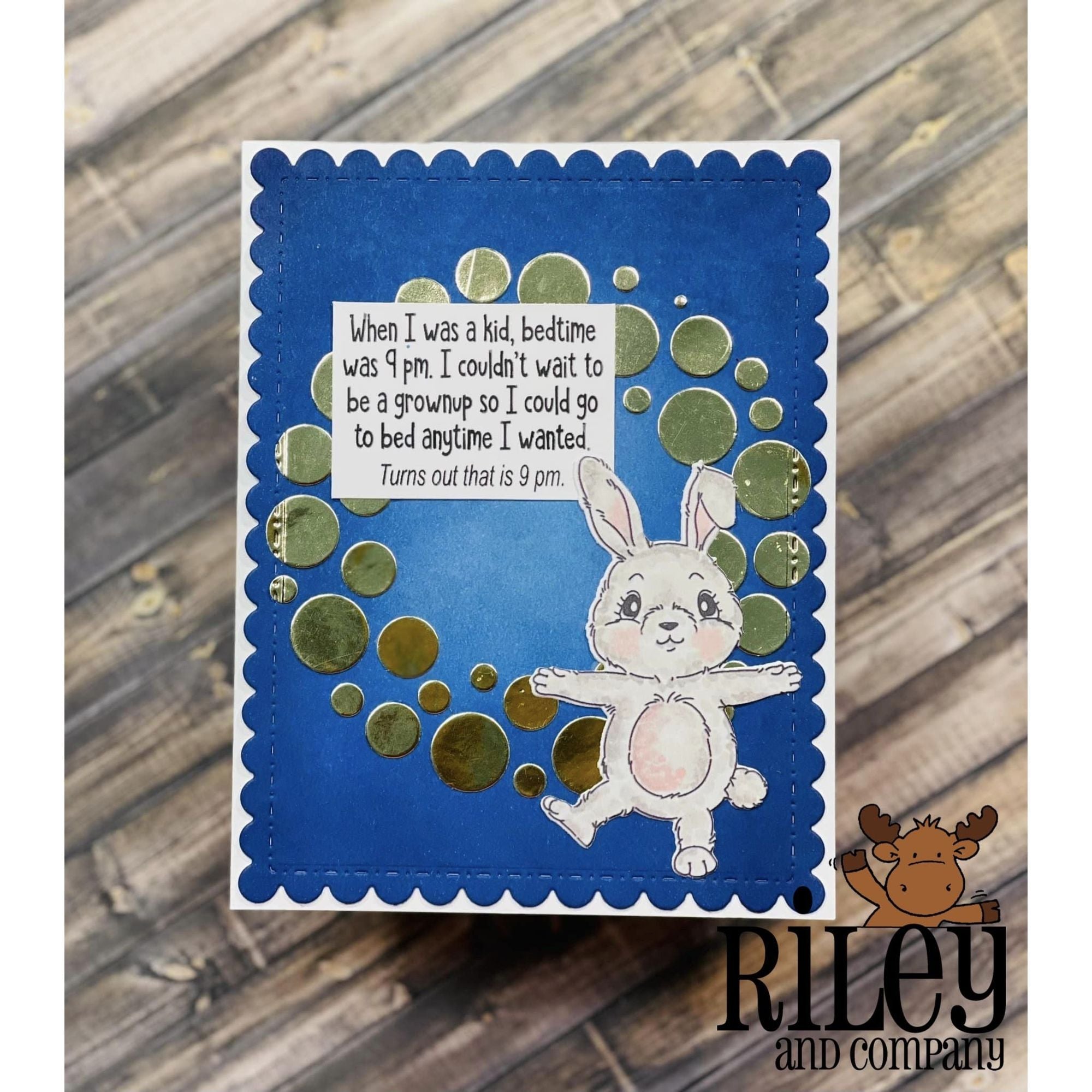 Riley and Company Dress Up Bunny Dies rd006 Circles