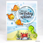 Simon Says Stamp Undersea Friends 2254ssc Friend Like You Birthday Card