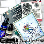 Brutus Monroe Freezin Season Stamp and Die Set bru3386*