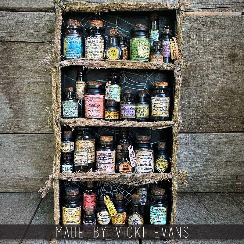 Tim Holtz Cling Rubber Stamps Curator cms493