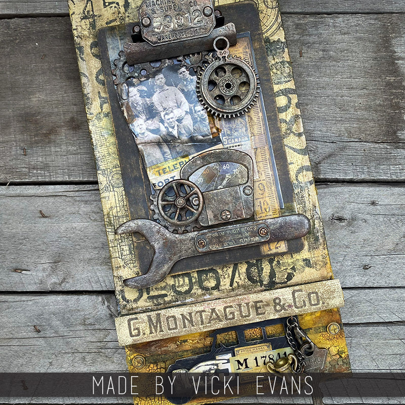 Tim Holtz Idea-ology Collage Strips Large th94367 vicki