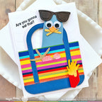 Waffle Flower Inquisitive Seagulls Dies 421702 beach bag