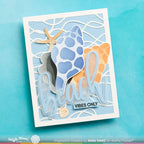 Waffle Flower Sea Snail Die n stencil 421743*