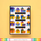 Waffle Flower Multiple Presents Die N Stencil 421422 something special