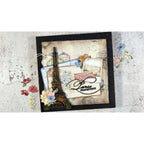 Stamperia Create Happiness Oh La La Labels Clear Stamps wtk175 paris mixed media art | color-code:ALT01