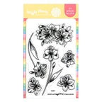 Waffle Flower AMARYLLIS Clear Stamps 420891