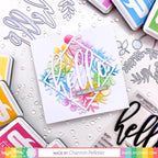 Waffle Flower Additional Squares Dies 310381 hello