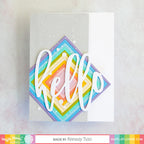 Waffle Flower Additional Squares Dies 310381 rainbow