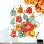 Waffle Flower Autumn Icons Die 421845 leaves