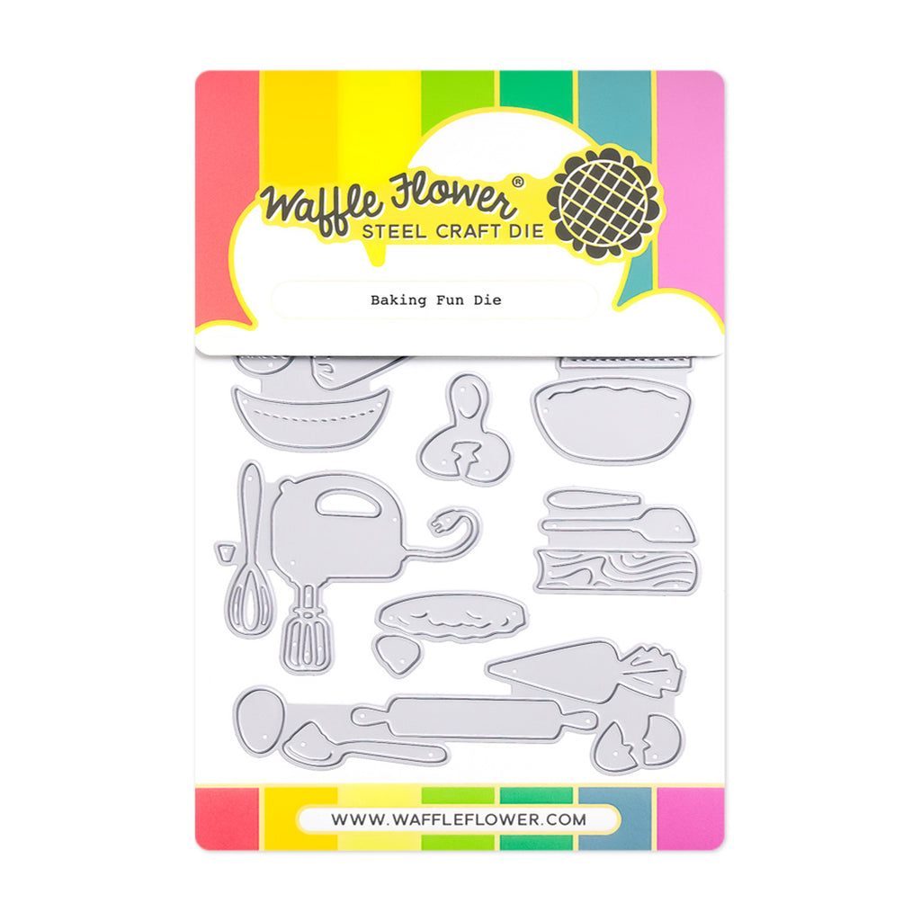 Waffle Flower Baking Fun Dies 422258