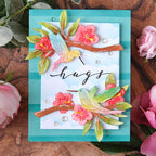 Waffle Flower Cloudy Skies Stencil 422197 hugs