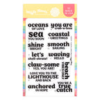 Waffle Flower Coastal Greetings Clear Stamps 422073