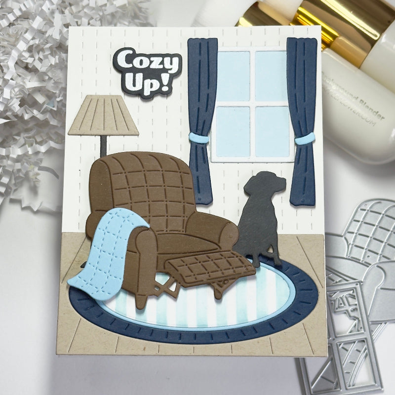 Waffle Flower Cozy Spot Dies 422348 lamp