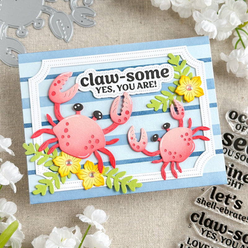 Waffle Flower Happy Crabs Dies 422076 flowers