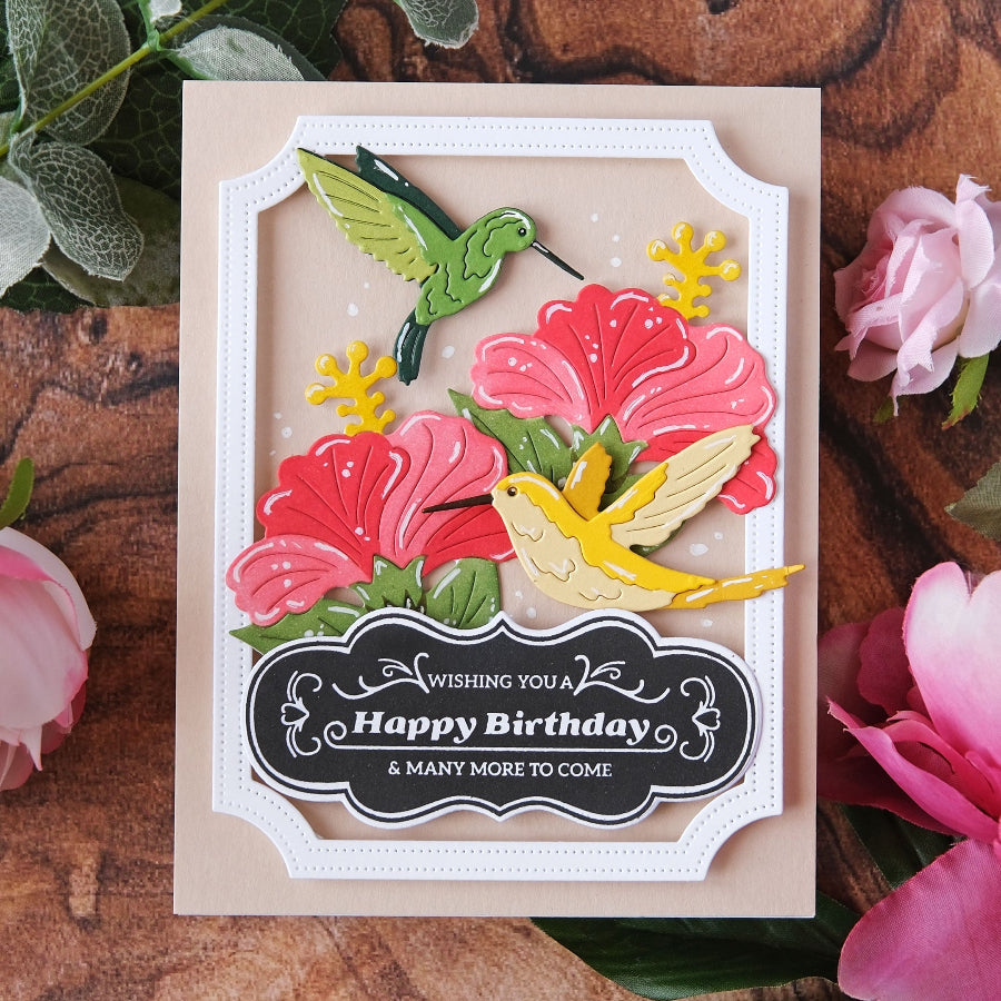 Waffle Flower Hummingbirds Dies 422202 birthday