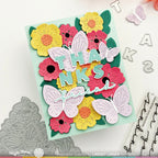 Waffle Flower Overlapping Alpha Dies 421930 thanks