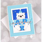 Waffle Flower Overlapping Happy Die-n-stencil 422103 blue | color-code:ALT01