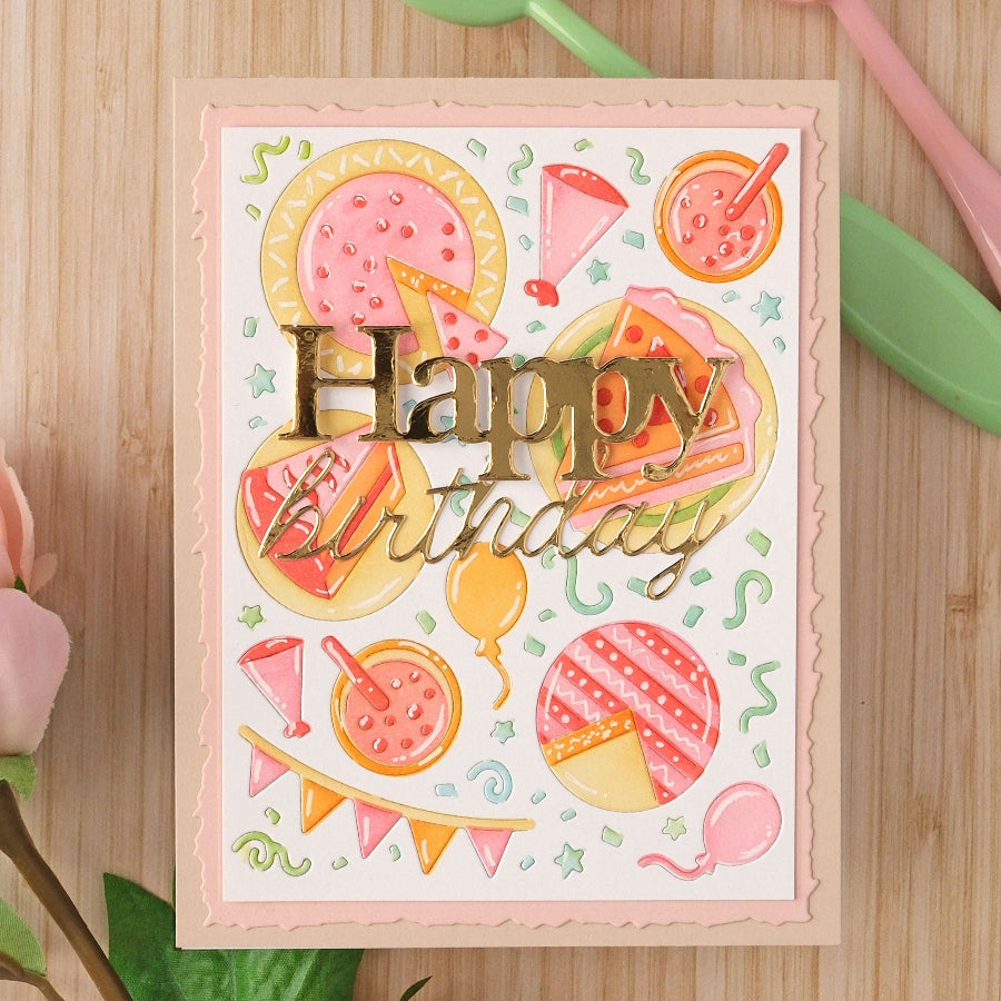 Waffle Flower Print Happy Dies 422260 balloons