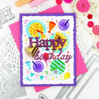 Waffle Flower Print Happy Dies 422260 party