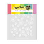 Waffle Flower Quilted Floral Stencils and Tiny Square Texture Die Set product image 2