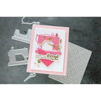 Waffle Flower Quilted Squares Stencil 421277 golden | color-code:ALT01