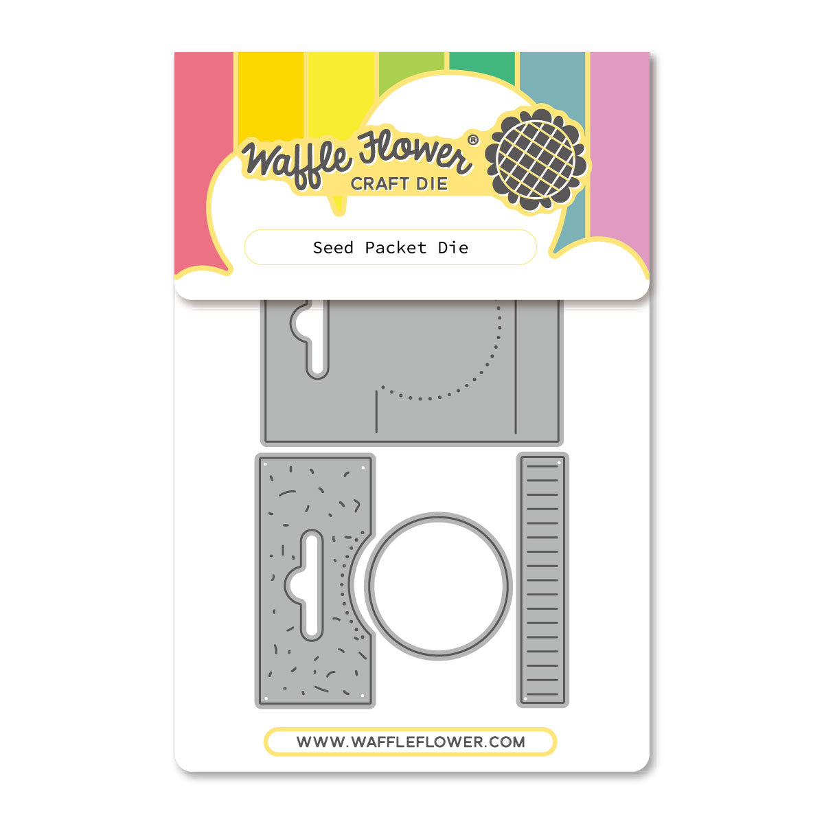Waffle Flower Seed Packet Dies 422493