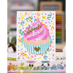 Waffle Flower Sweet Cupcake Stencils 421965 celebrate